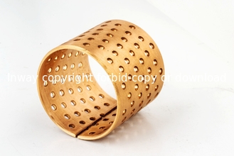 INW-092 CSB-T90 Cast Bronze Bushings Through Holes CuSn8 ISO3547 Staright Type